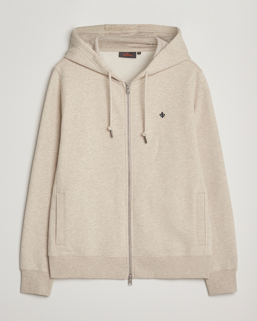 Homme | Pulls Et Tricots | Morris | Brandon Lily Full Zip Hoodie Khaki