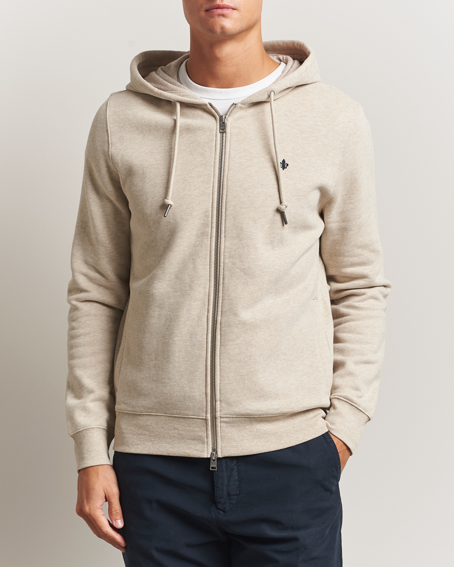 Homme | Pulls Et Tricots | Morris | Brandon Lily Full Zip Hoodie Khaki