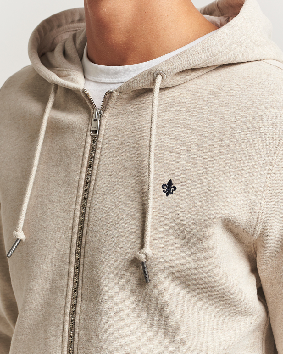 Homme | Pulls Et Tricots | Morris | Brandon Lily Full Zip Hoodie Khaki