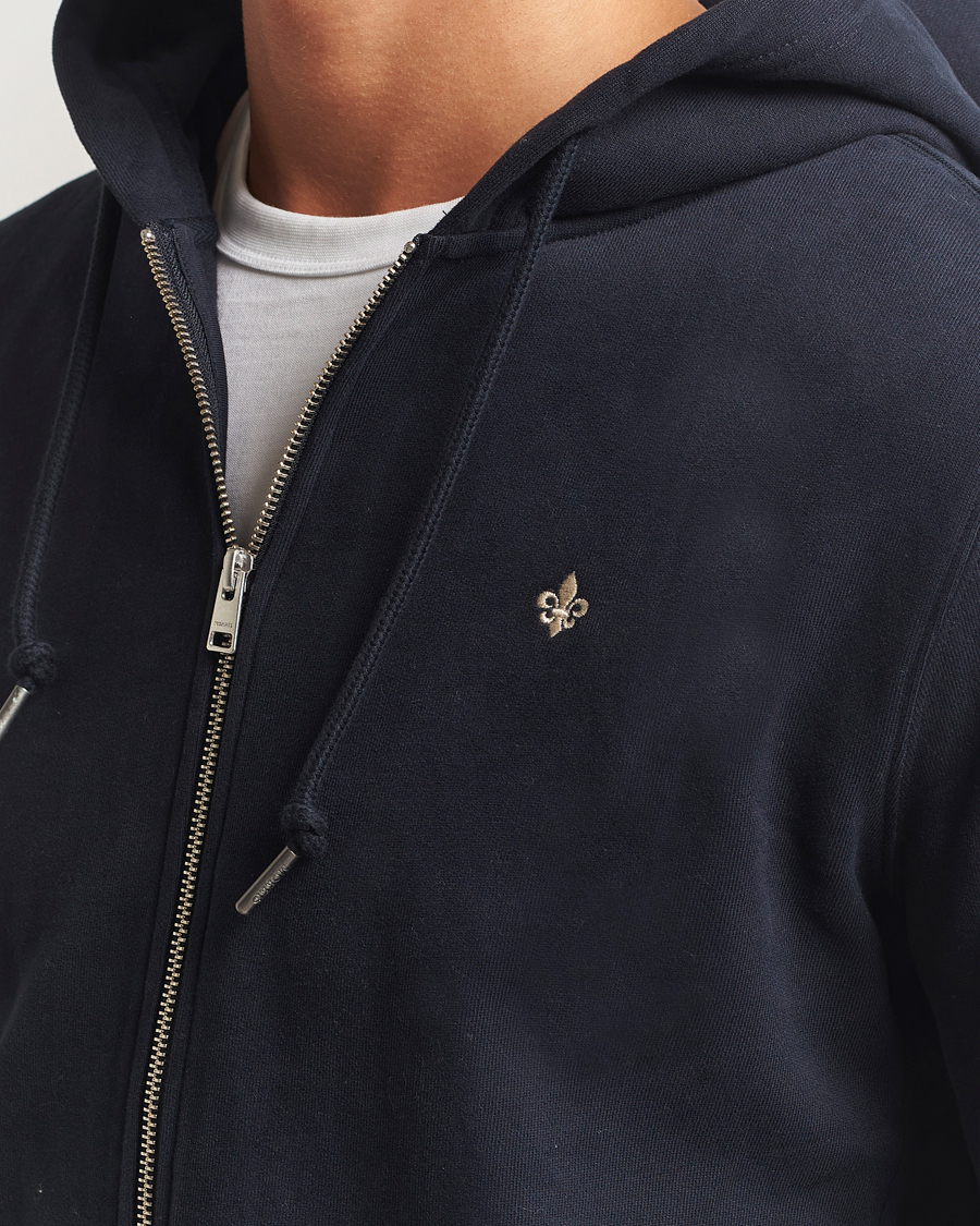 Homme | Pulls Et Tricots | Morris | Brandon Lily Full Zip Hoodie Old Blue