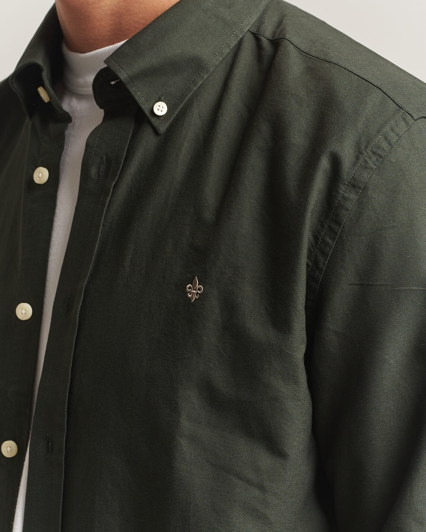 Homme | Pulls Et Tricots | Morris | Douglas Oxford Shirt Olive