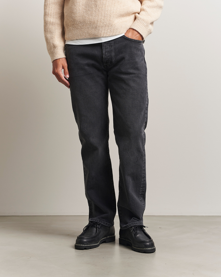 Homme | Pantalons | Jeanerica | CM002 Classic Jeans Black Overdye