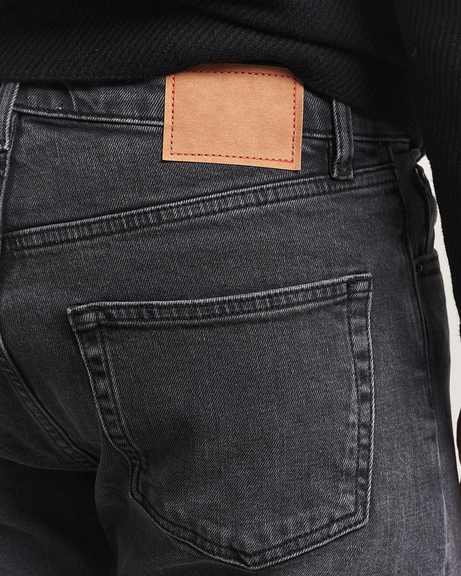Homme | Pantalons | Jeanerica | TM005 Tapered Jeans Black Overdye