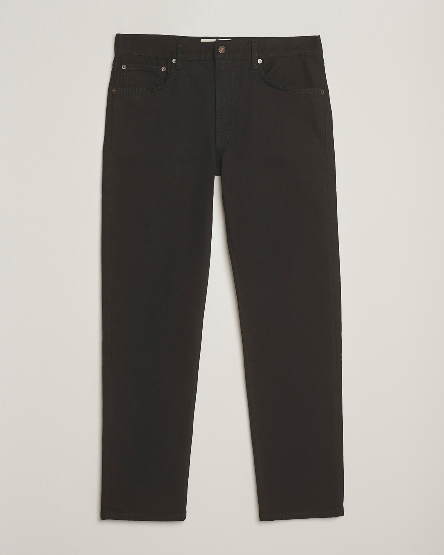 Homme | Pantalons | Jeanerica | TM005 Tapered Jeans Rinse Stay Black