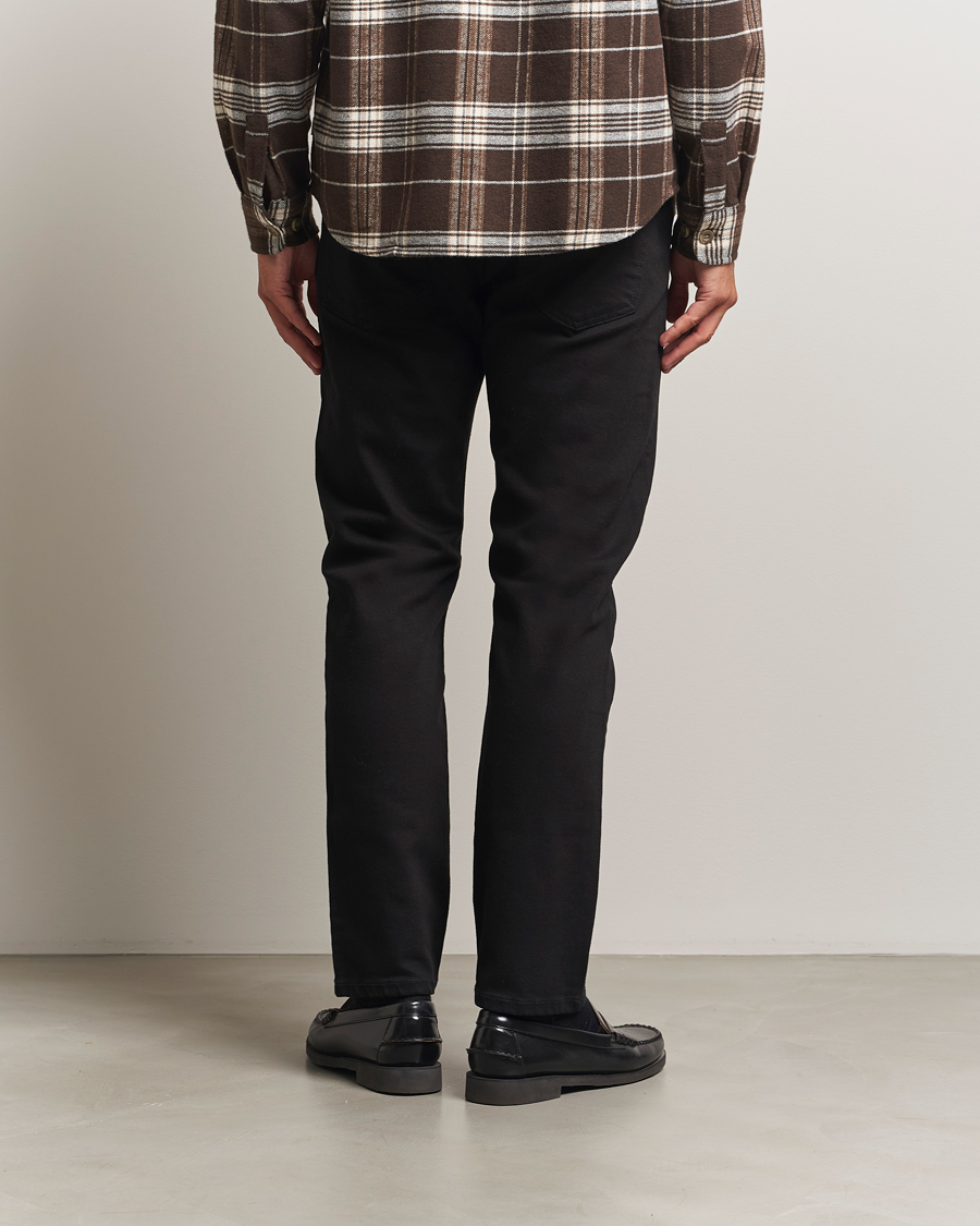 Homme | Pantalons | Jeanerica | TM005 Tapered Jeans Rinse Stay Black