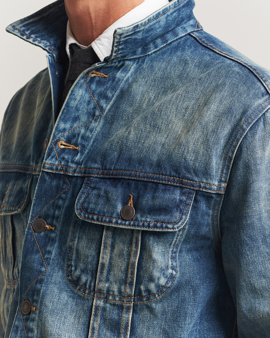 Homme | Manteaux Et Vestes | Jeanerica | Alex Denim Jacket Vintage Blue