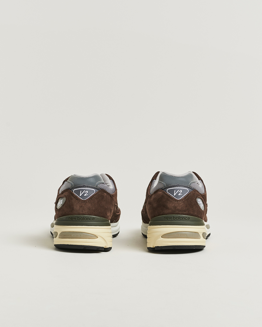 Homme | Baskets | New Balance Made In US & UK | New Balance Made in Made In UK 991 Sneakers Dark Brown