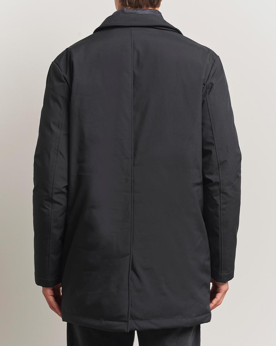Homme | Manteaux Et Vestes | KnowledgeCotton Apparel | Climateshell Padded Carcoat Black