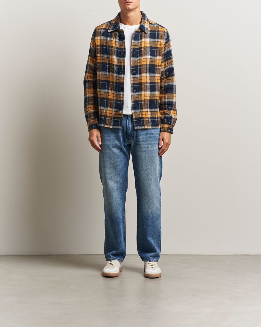 Homme | Chemises | KnowledgeCotton Apparel | Big Check Overshirt Multi