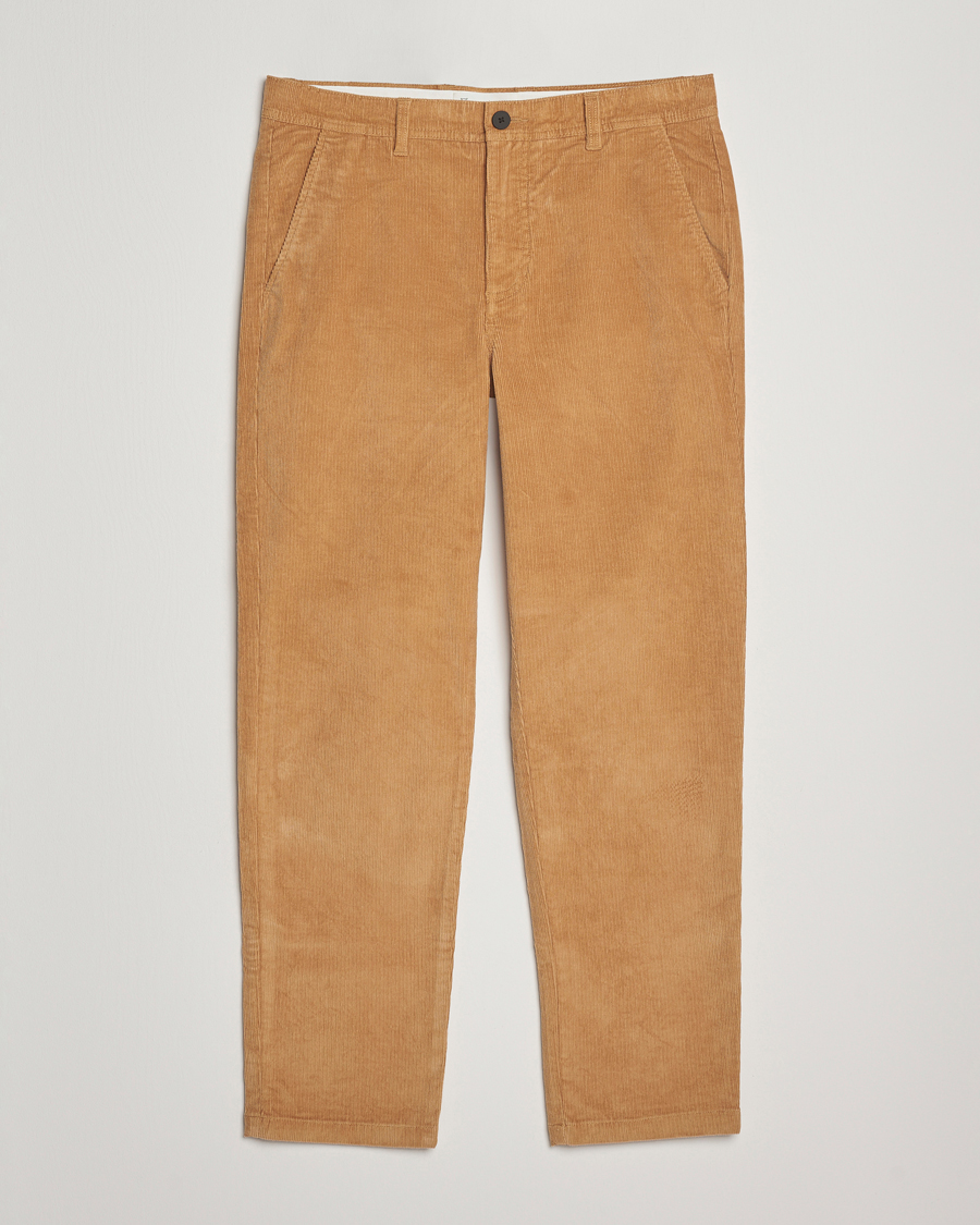 Homme | Pantalons | KnowledgeCotton Apparel | Chuck Regular Cord Trousers Cinamon