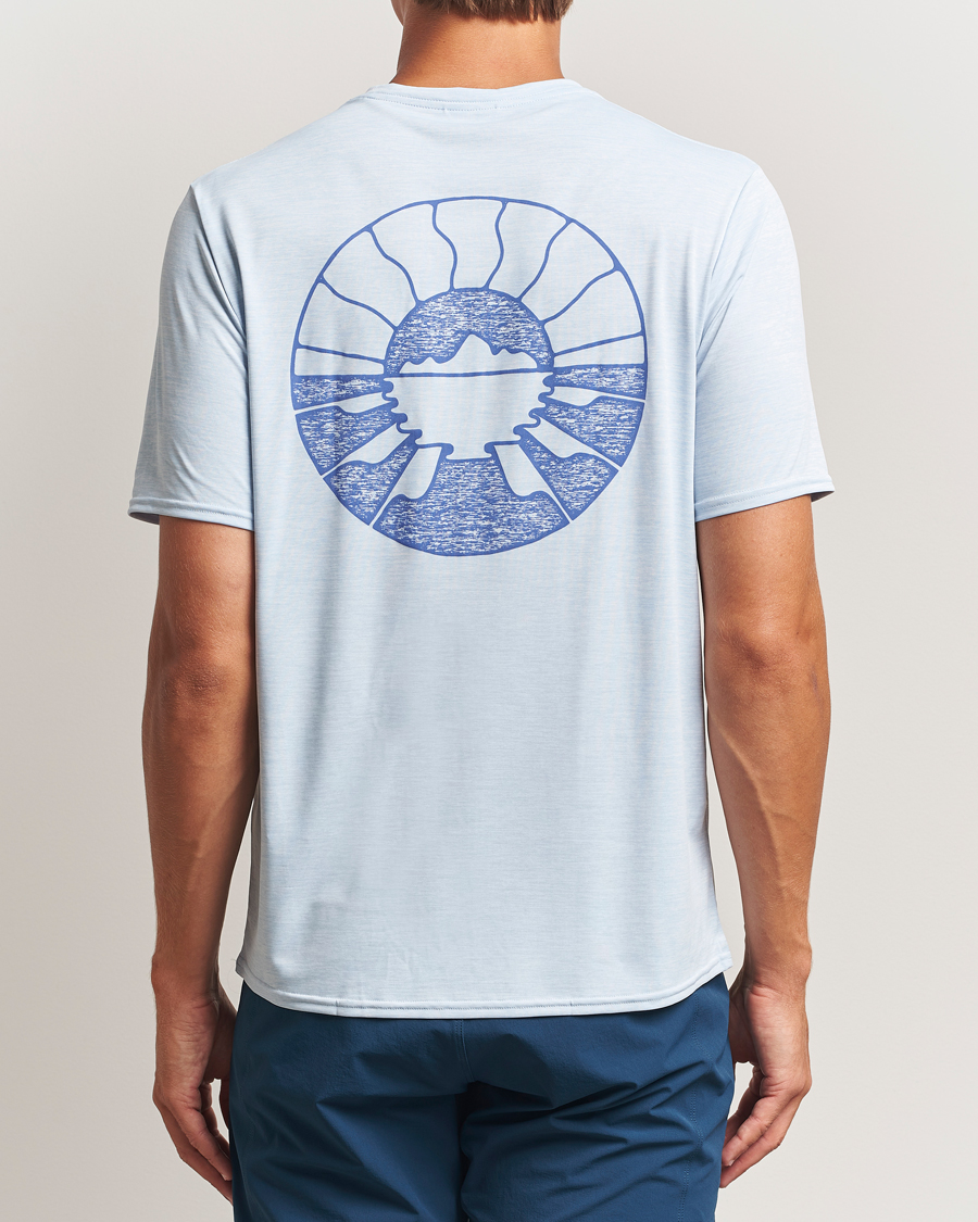 Homme | T-shirts | Patagonia | Cap Cool Daily Graphic T-Shirt Fleck Blue