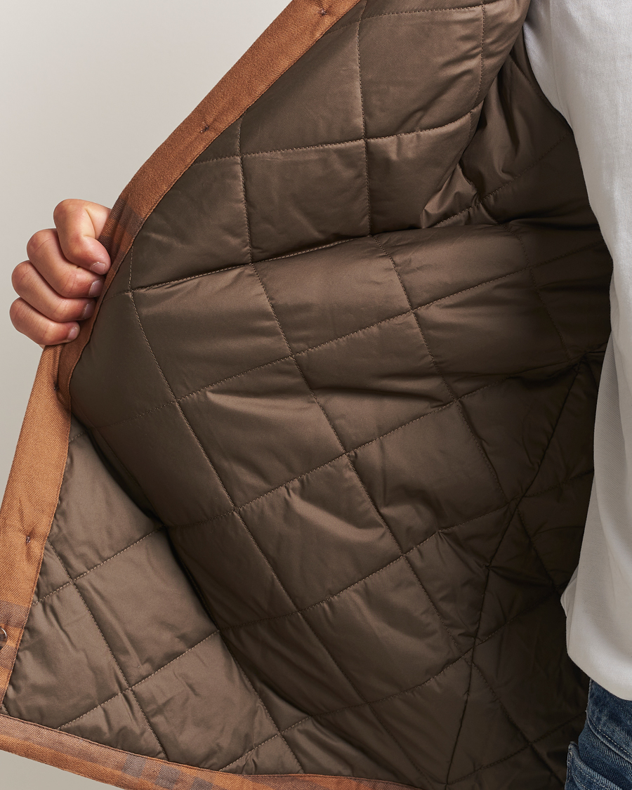 Homme | Chemises | Patagonia | Lightweigt Insulated Fjord Flannel Shirt Deer Brown