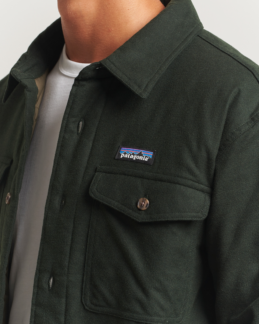 Homme | Chemises | Patagonia | Lightweigt Insulated Fjord Flannel Shirt Green
