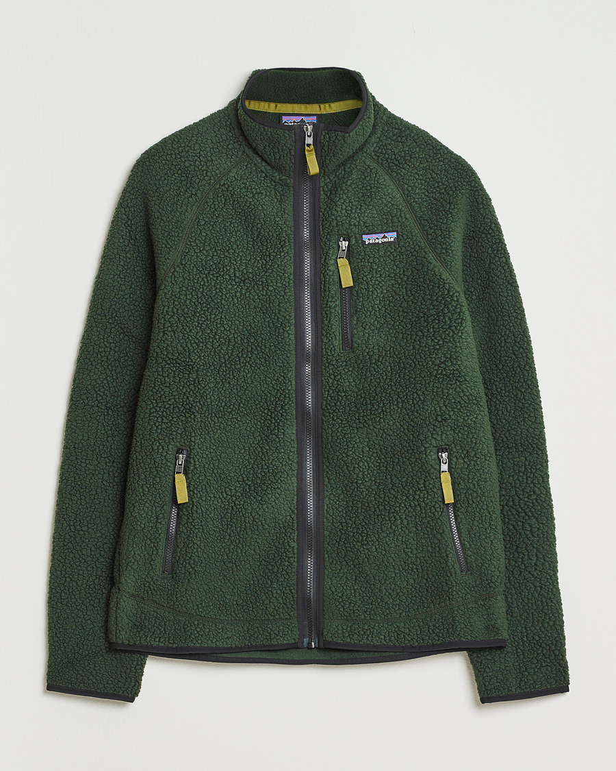 Homme | Pulls Et Tricots | Patagonia | Retro Pile Jacket Old Growth Green