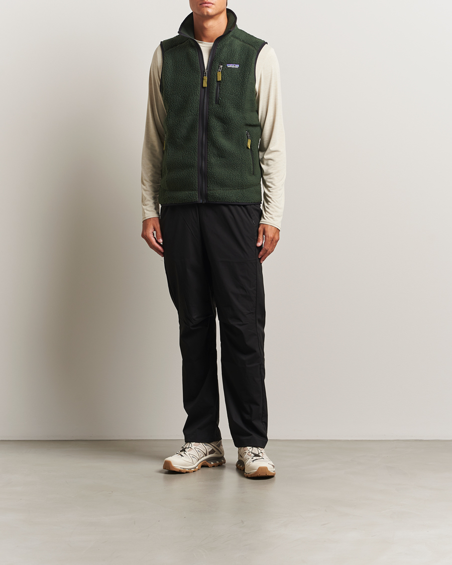 Homme | Pulls Et Tricots | Patagonia | Retro Pile Vest Old Growth Green