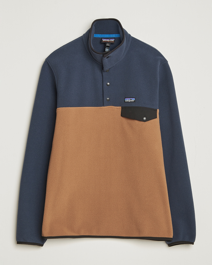 Homme | Pulls Et Tricots | Patagonia | Synch Snap T Half Zip Fleece Deer Brown