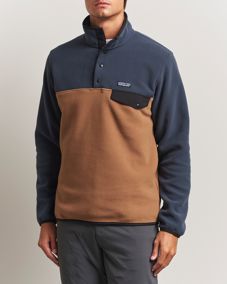 Homme | Pulls Et Tricots | Patagonia | Synch Snap T Half Zip Fleece Deer Brown