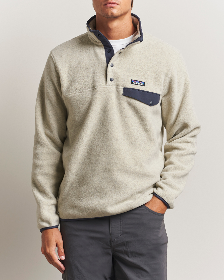 Homme | Pulls Et Tricots | Patagonia | Synch Snap T Half Zip Fleece Oatmeal Heather