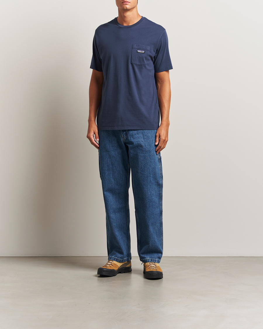 Homme | T-shirts | Patagonia | Daily Pocket T-Shirt New Navy