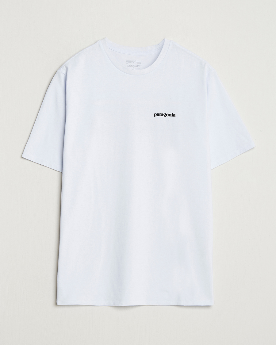 Homme | T-shirts | Patagonia | P-6 Logo T-Shirt White