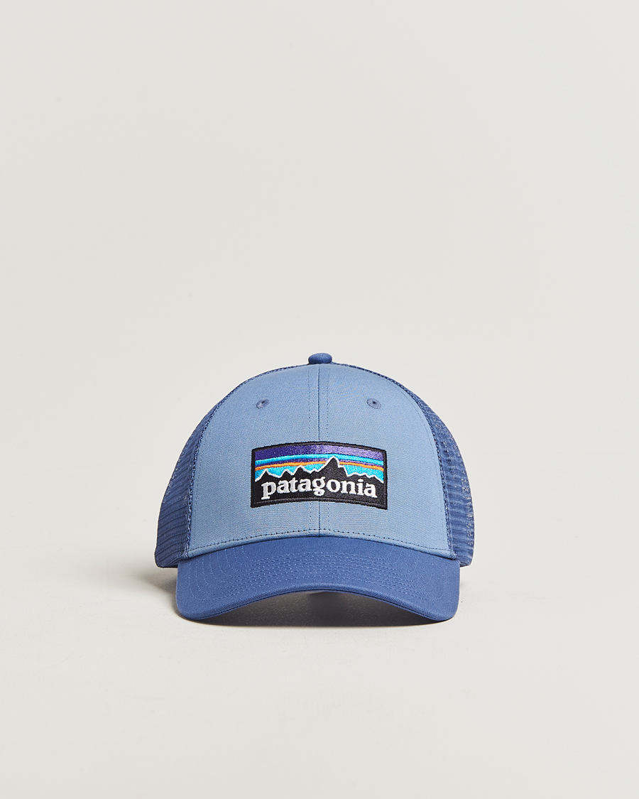 Homme | Patagonia P-6 Logo LoPro Trucker Hat Barnacle Blue | Patagonia | P-6 Logo LoPro Trucker Hat Barnacle Blue