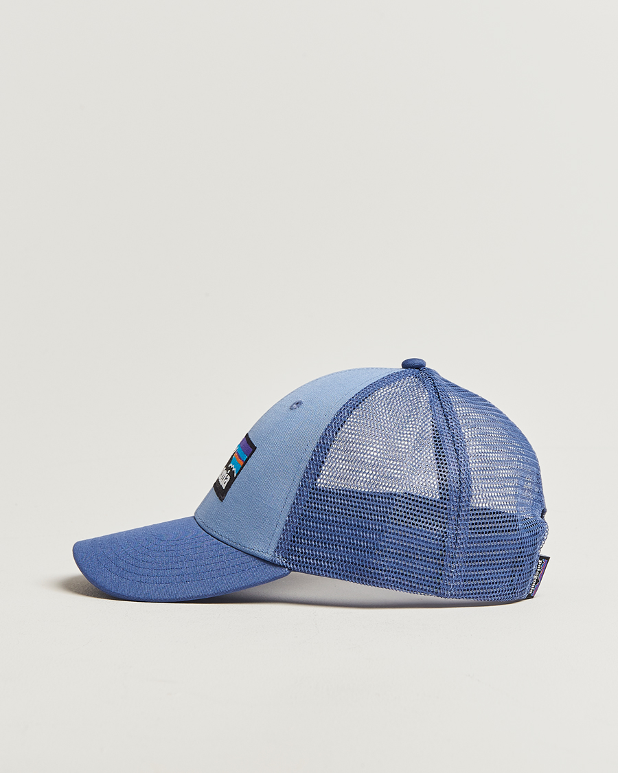 Homme | Patagonia P-6 Logo LoPro Trucker Hat Barnacle Blue | Patagonia | P-6 Logo LoPro Trucker Hat Barnacle Blue