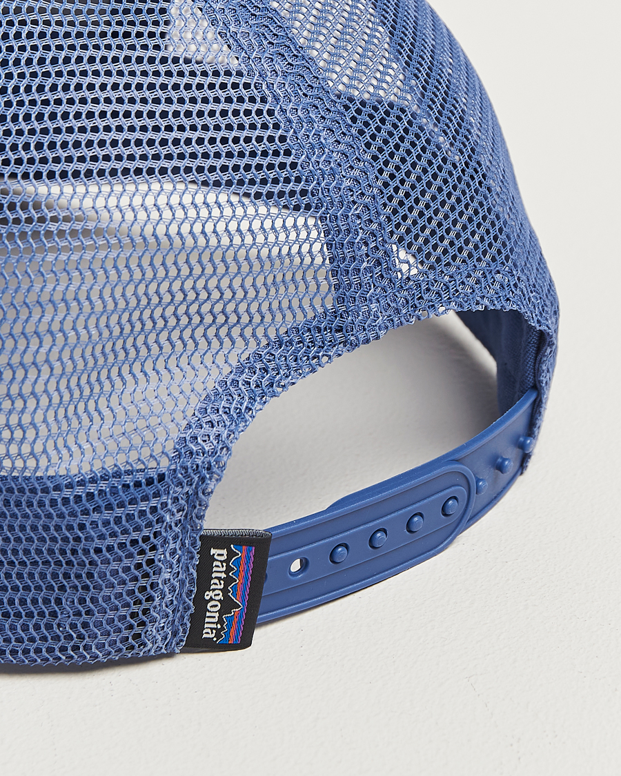 Homme | Patagonia P-6 Logo LoPro Trucker Hat Barnacle Blue | Patagonia | P-6 Logo LoPro Trucker Hat Barnacle Blue