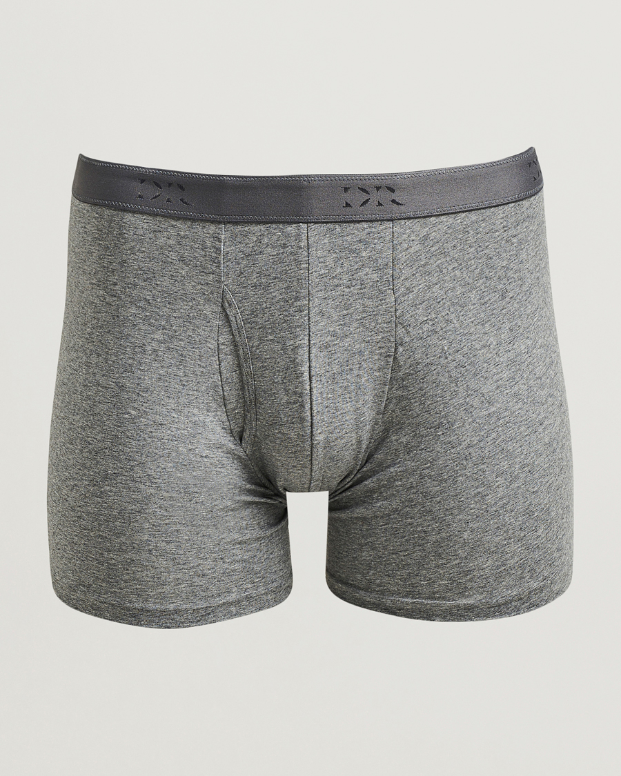Homme | Sous-Vêtements Et Chaussettes | Derek Rose | Pima Cotton Stretch Trunk Charcoal