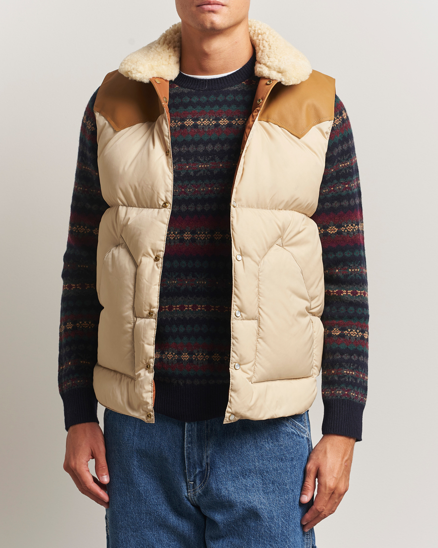 Homme | Gilets | Rocky Mountain Featherbed | Christy Vest Light Beige