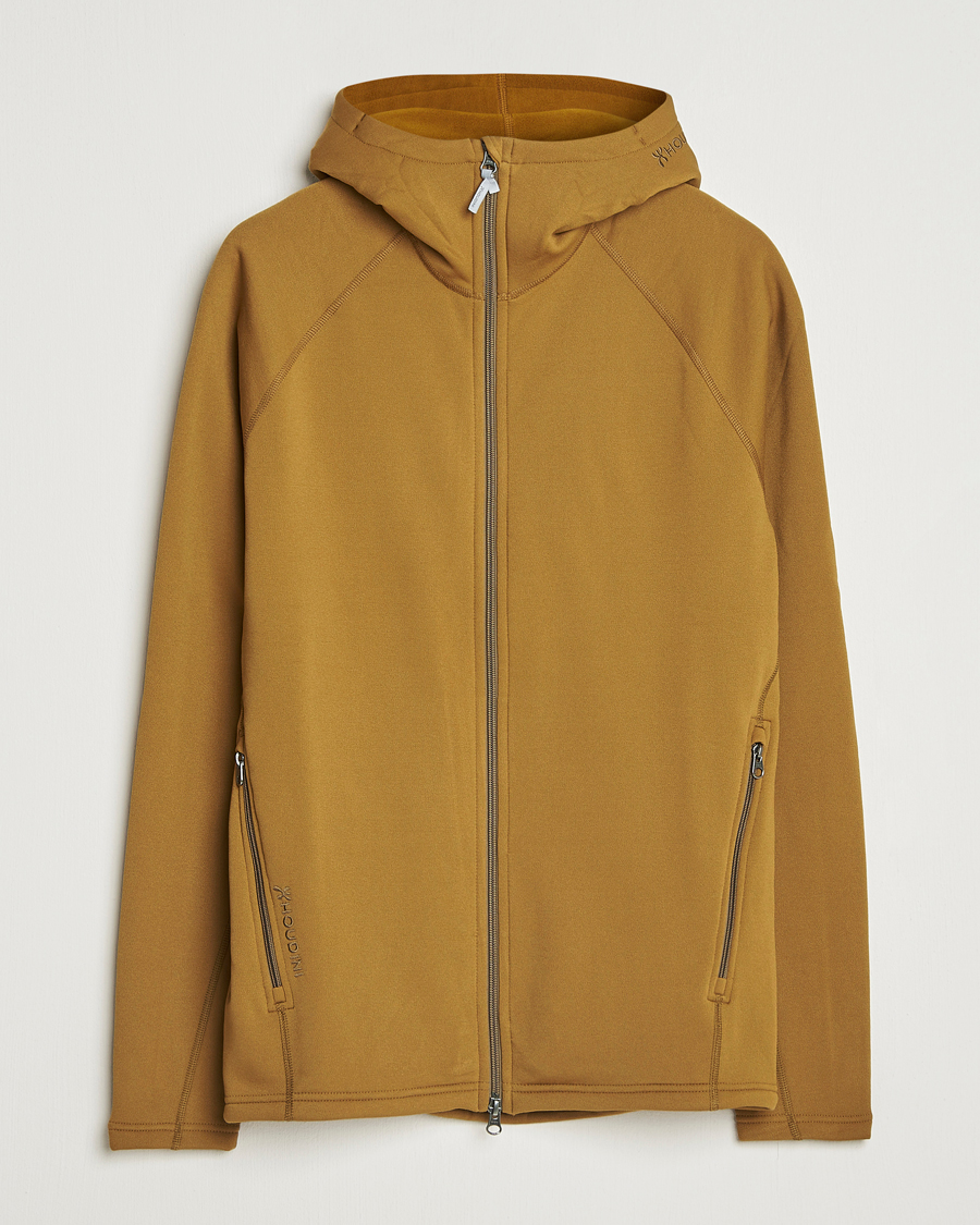 Homme | Pulls Et Tricots | Houdini | Power Up Houdi Greenish Gold