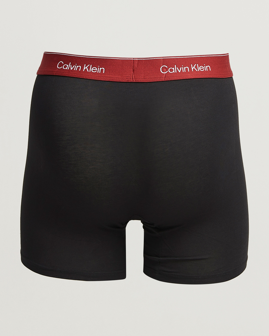 Homme | Sous-Vêtements Et Chaussettes | Calvin Klein | 3-Pack Icon Cotton Stretch Boxer Brief Black
