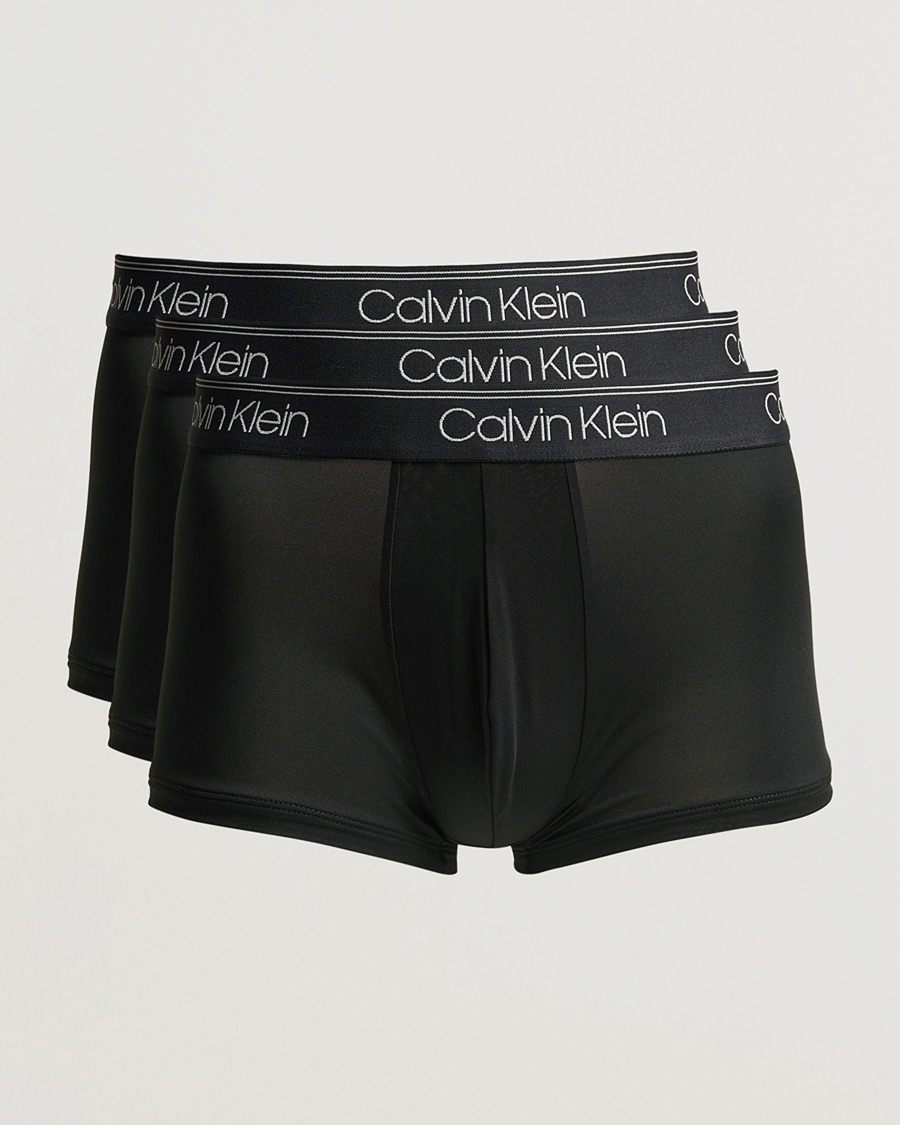 Homme | Sous-Vêtements Et Chaussettes | Calvin Klein | 3-Pack Micro Stretch Trunk Black