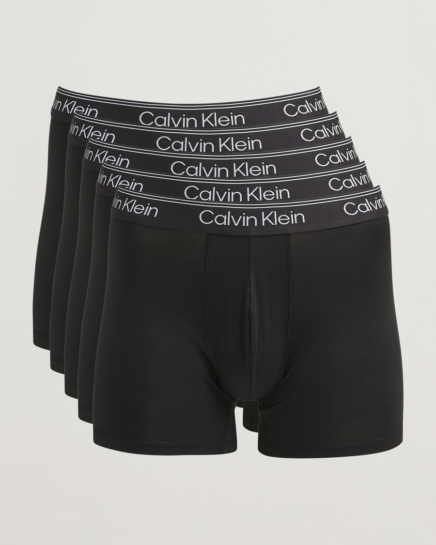 Homme | Sous-Vêtements Et Chaussettes | Calvin Klein | 5-Pack Micro Stretch Boxer Brief Black
