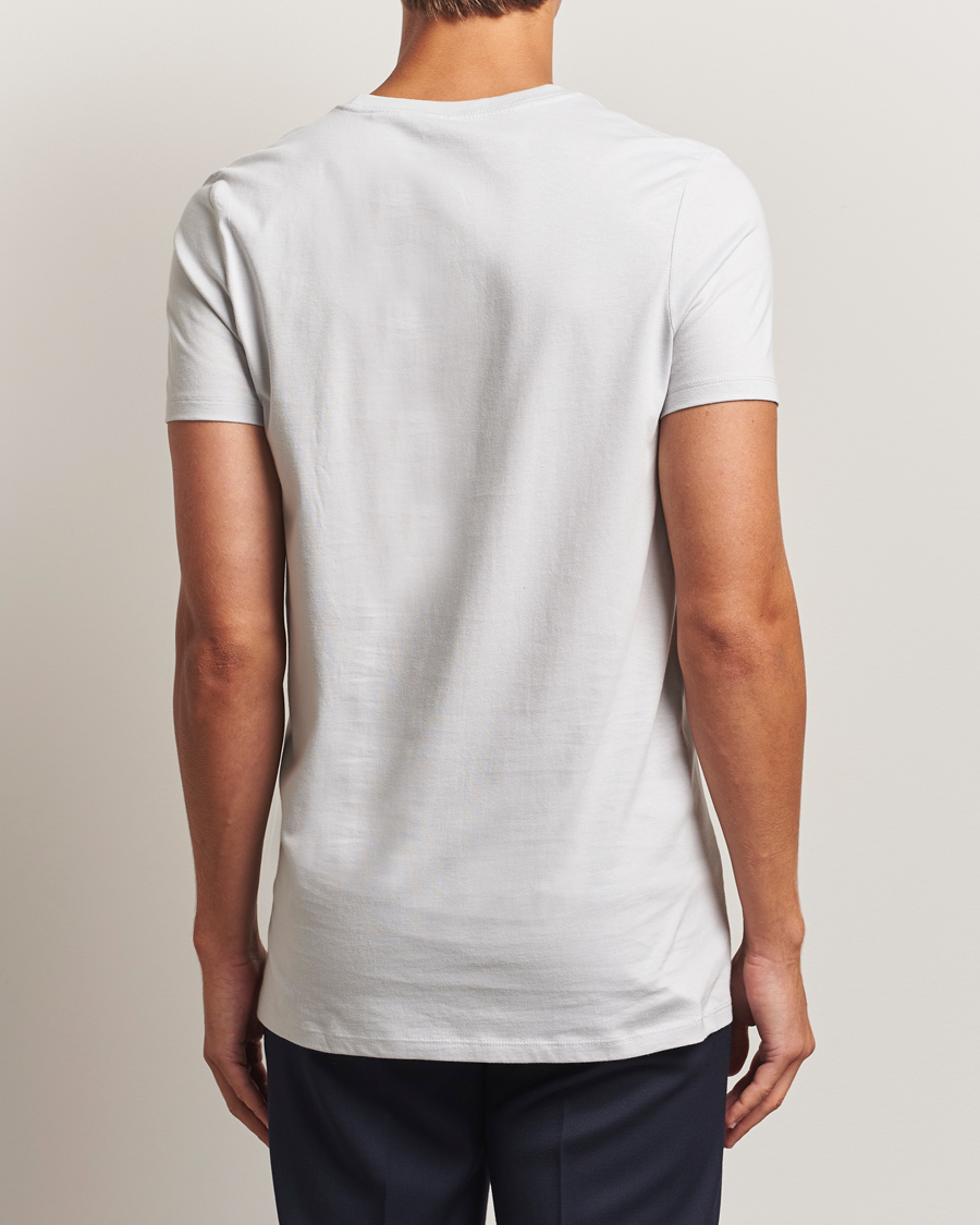 Homme | T-shirts | Calvin Klein | 3-Pack Cotton Crew Neck T-Shirt Blue/Grey/Green