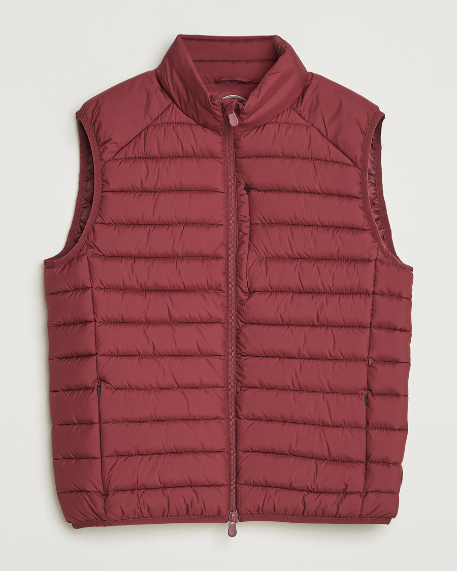 Homme | Gilets | Save The Duck | Rhus Matt Lightweight Vest Wine Red