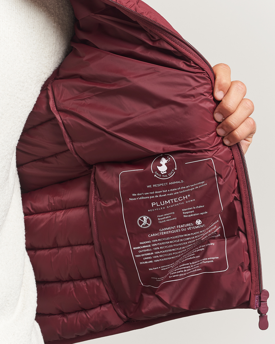 Homme | Gilets | Save The Duck | Rhus Matt Lightweight Vest Wine Red