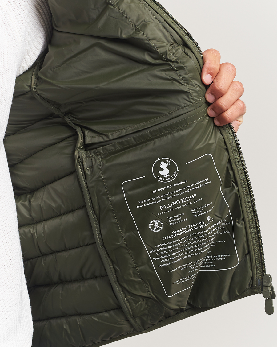 Homme | Manteaux Et Vestes | Save The Duck | Erion Matt Lightweight Jacket Dusty Green