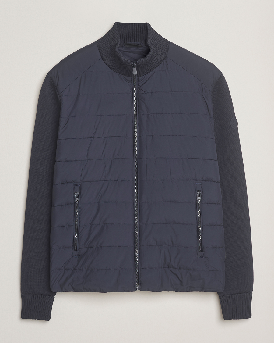 Homme | Manteaux Et Vestes | Save The Duck | Sedum Hybrid Jacket Blue Black