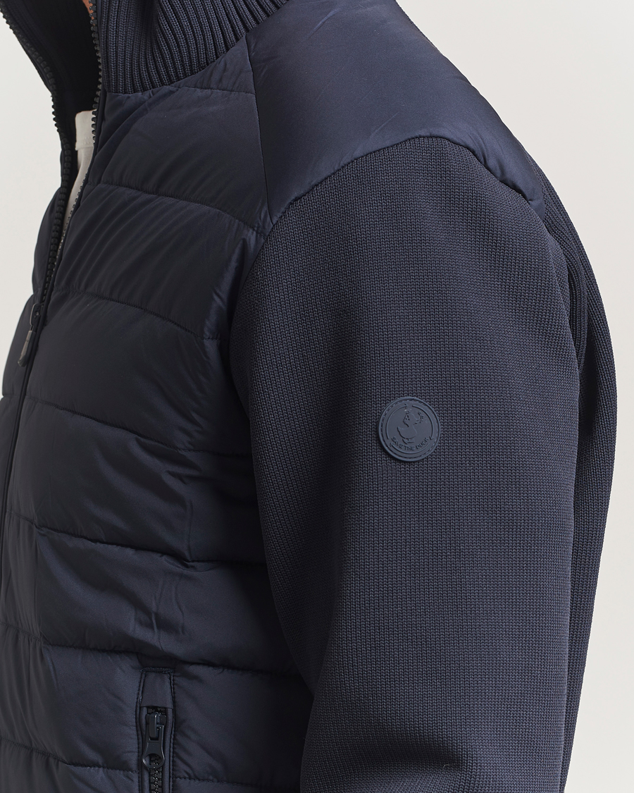 Homme | Manteaux Et Vestes | Save The Duck | Sedum Hybrid Jacket Blue Black