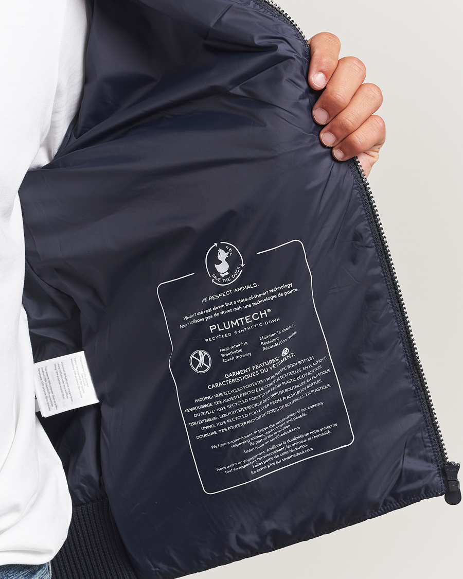 Homme | Manteaux Et Vestes | Save The Duck | Sedum Hybrid Jacket Blue Black