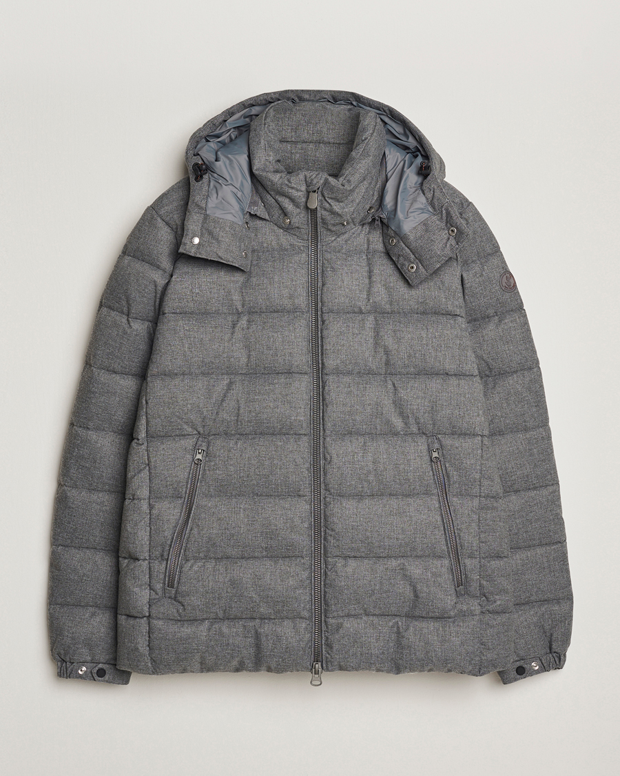 Homme | Manteaux Et Vestes | Save The Duck | Constantin Padded Flannel Jacket Mid Grey Melange