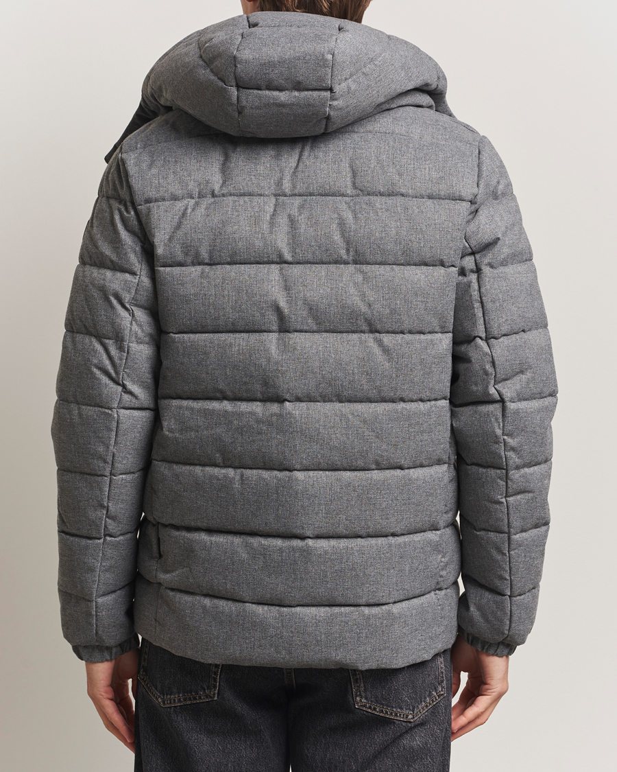 Homme | Manteaux Et Vestes | Save The Duck | Constantin Padded Flannel Jacket Mid Grey Melange