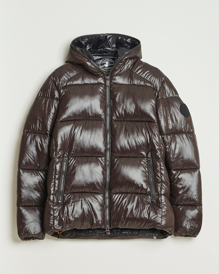 Homme | Manteaux Et Vestes | Save The Duck | Edgard Padded Puffer Brown Black