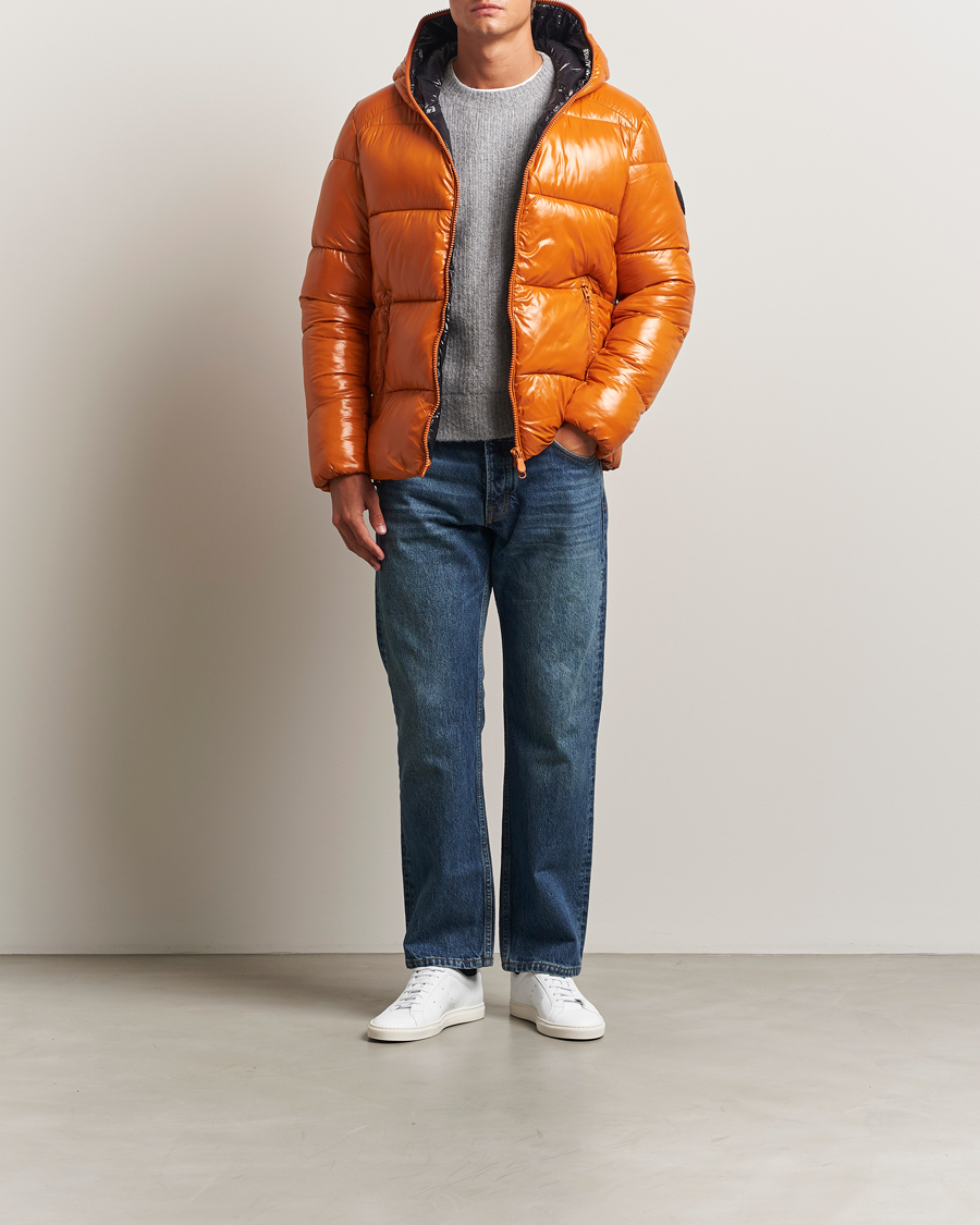 Homme | Manteaux Et Vestes | Save The Duck | Edgard Padded Puffer Fox Brown
