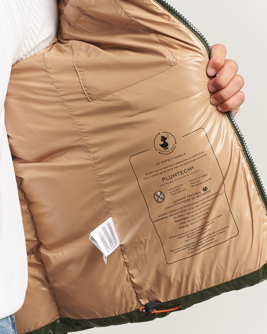 Homme | Manteaux Et Vestes | Save The Duck | Edgard Padded Puffer Pine Green