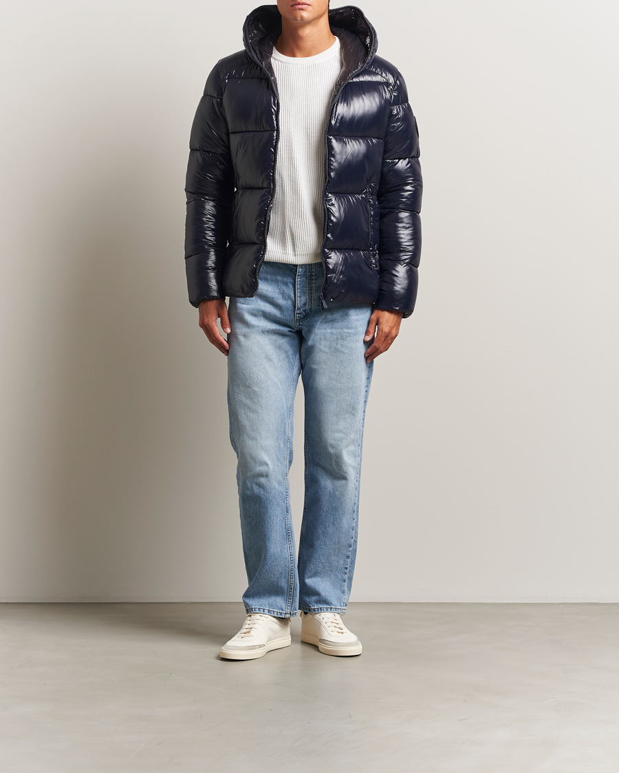 Homme | Manteaux Et Vestes | Save The Duck | Edgard Padded Puffer Blue Black
