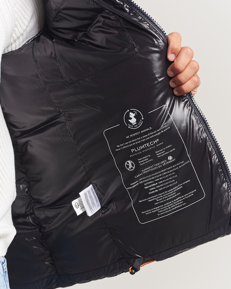 Homme | Manteaux Et Vestes | Save The Duck | Edgard Padded Puffer Blue Black