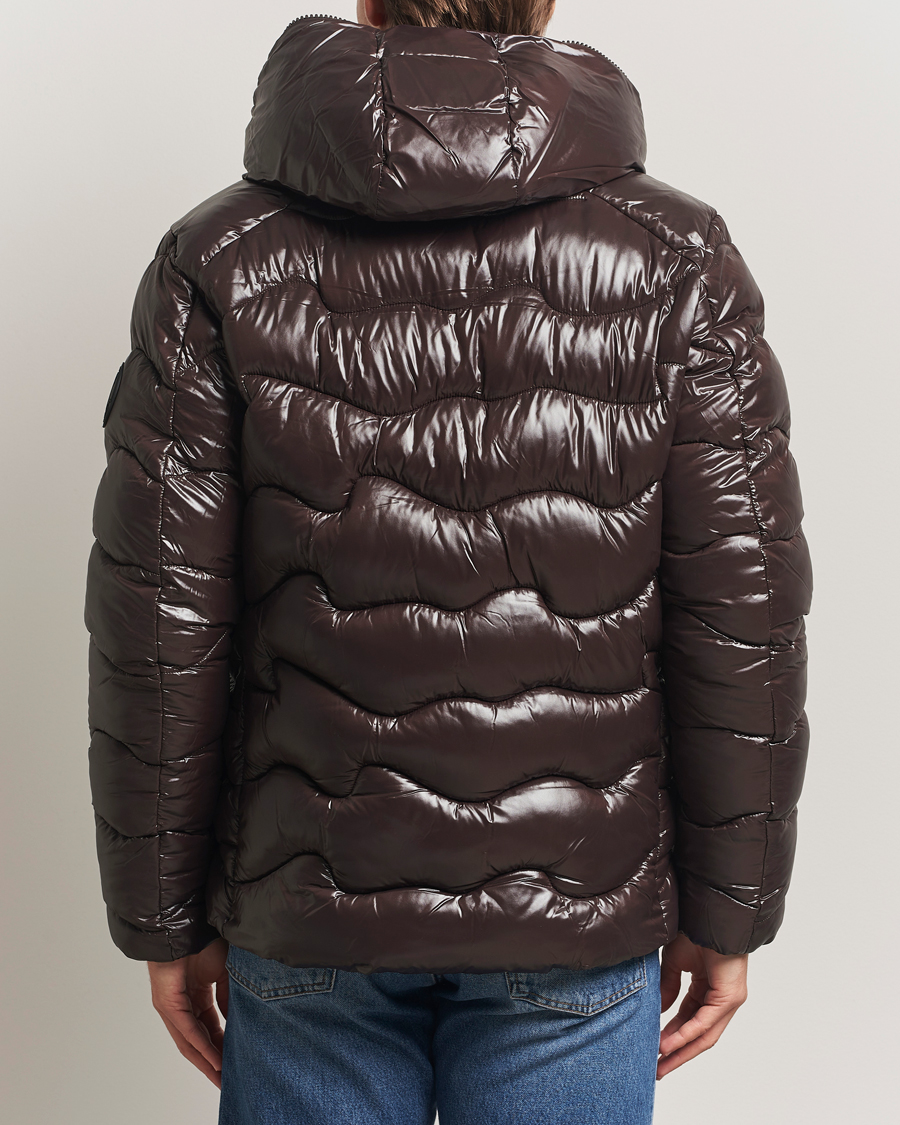 Homme | Manteaux Et Vestes | Save The Duck | Chet Padded Puffer Brown Black