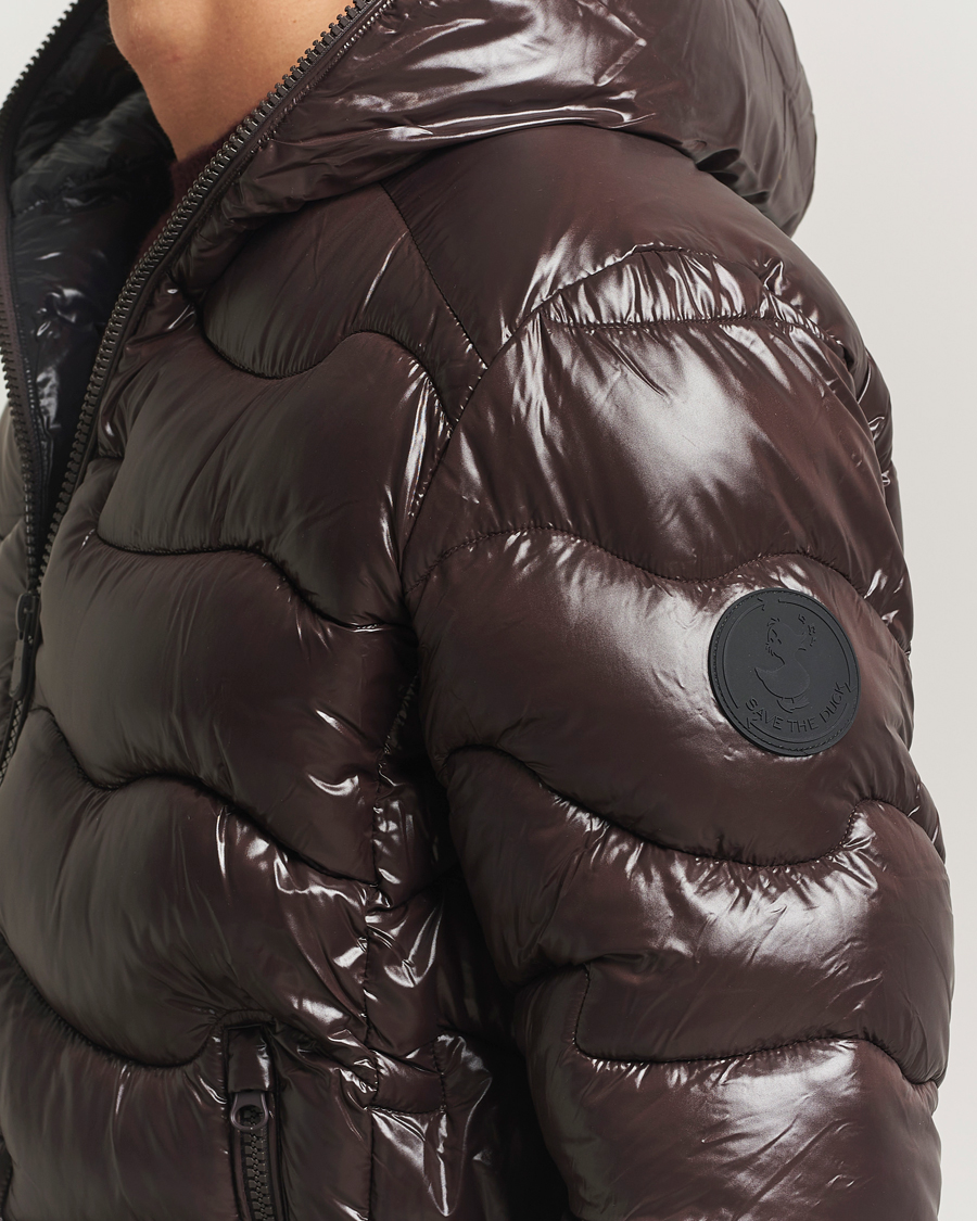 Homme | Manteaux Et Vestes | Save The Duck | Chet Padded Puffer Brown Black