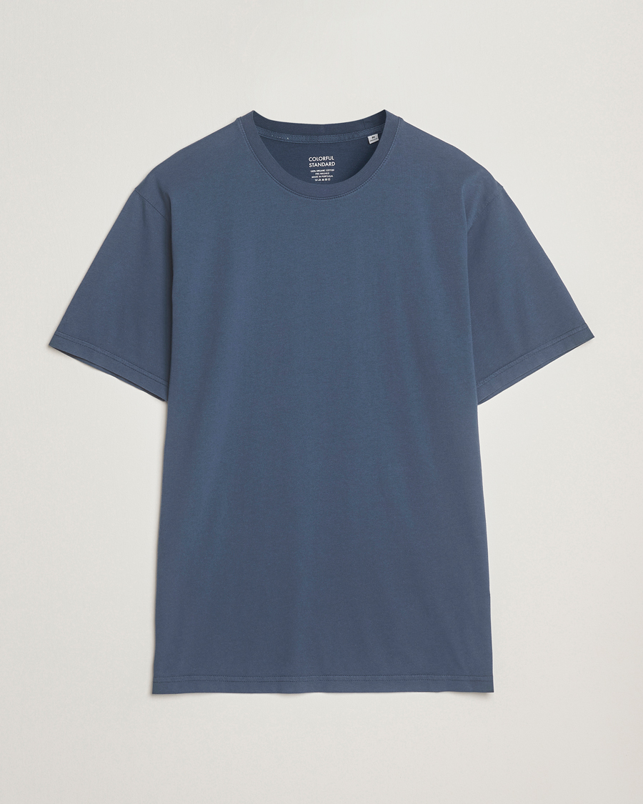 Homme | T-shirts | Colorful Standard | Classic Organic T-Shirt Petrol Blue